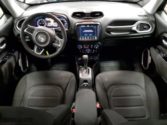 2021 Jeep Renegade Latitude with VIN ZACNJDB10MPM67416, listed as a Copart auction lot 41820515 with 36,119 mi miles and Non Repairable. Bid and sale history available at carsss.com. Image 8.