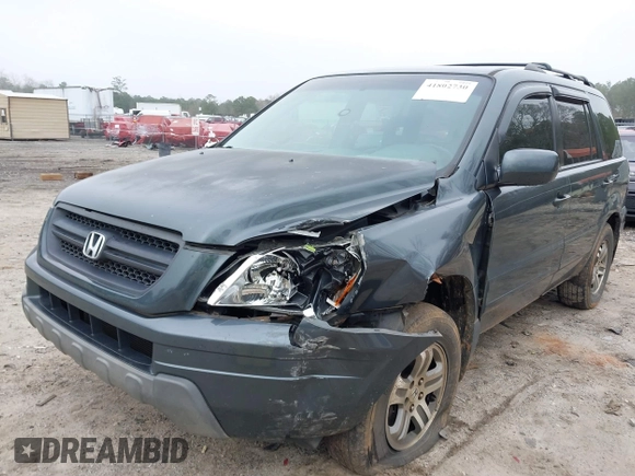 2005 Honda Pilot EX-L with VIN 5FNYF18535B011199, listed as a IAAI auction lot 41802730 with 298,903 mi miles. Bid and sale history available at carsss.com. Image 6.