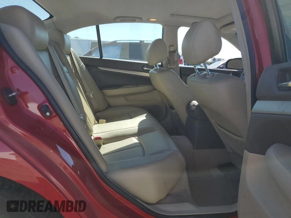 2008 Infiniti G35 x with VIN JNKBV61F08M259722, listed as a Copart auction lot 75865324 with 171,454 mi miles and Salvage Title. Bid and sale history available at DreamBid. Image 10.