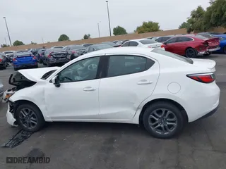 2019 Toyota Yaris Sedan L with VIN 3MYDLBYVXKY507258, listed as a IAAI auction lot 41890588 with 1 mi miles. Bid and sale history available at carsss.com. Image 13.