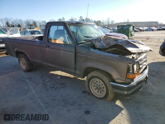 1989 Ford Ranger with VIN 1FTCR10T3KUB89063, listed as a Copart auction lot 87583765 with 33,033 mi miles and Clean Title. Bid and sale history available at DreamBid. Image 4.