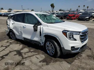 2024 GMC Terrain SLT with VIN 3GKALPEG3RL195168, listed as a Copart auction lot 60754785 with 41,177 mi miles and Salvage title. Bid and sale history available at DreamBid. Image 4.