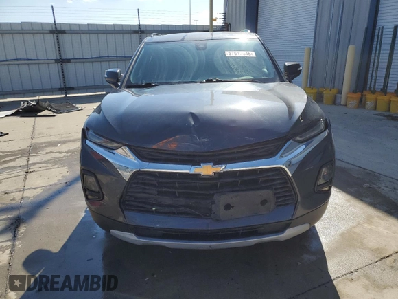 2022 Chevrolet Blazer LT with VIN 3GNKBCR45NS215410, listed as a Copart auction lot 57513545 with 19,542 mi miles and Salvage title. Bid and sale history available at DreamBid. Image 5.
