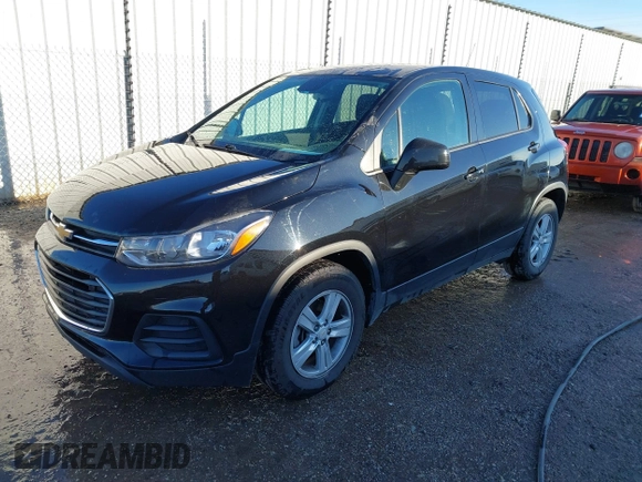 2021 Chevrolet Trax LS with VIN KL7CJKSB5MB337520, listed as a IAAI auction lot 41554924 with 139,501 mi miles. Bid and sale history available at carsss.com. Image 17.