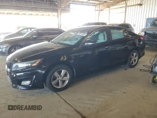 2015 Kia Optima LX with VIN 5XXGM4A73FG467622, listed as a Copart auction lot 59014935 with 175,152 mi miles and Salvage title. Bid and sale history available at DreamBid. Image 1.