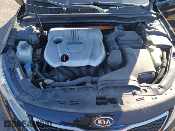 2012 Kia Optima Hybrid with VIN KNAGM4AD0C5016781, listed as a Copart auction lot 50794145 with 120,000 mi miles and Clean Title. Bid and sale history available at DreamBid. Image 11.