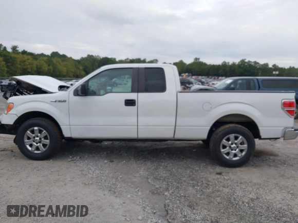 2010 Ford F-150 XL with VIN 1FTEX1C82AFC53442, listed as a IAAI auction lot 40375638 with 1 mi miles. Bid and sale history available at carsss.com. Image 14.