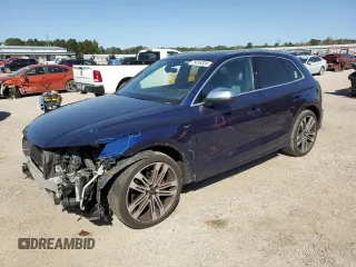 2018 Audi SQ5 Prestige with VIN WA1C4AFYXJ2013049, listed as a Copart auction lot 75816324 with 83,946 mi miles and Salvage Title. Bid and sale history available at DreamBid. Image 1.