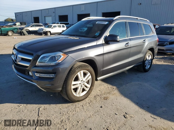 2015 Mercedes-Benz GL-Class GL 350 BlueTEC with VIN 4JGDF2EEXFA535688, listed as a Copart auction lot 82636453 with 105,781 mi miles. Bid and sale history available at carsss.com. Image 1.