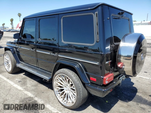 2016 Mercedes-Benz G 63 AMG with VIN WDCYC7DF6GX258987, listed as a Copart auction lot 49115504 with 91,382 mi miles and Salvage title. Bid and sale history available at DreamBid. Image 2.
