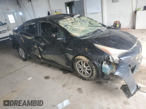 2016 Toyota Prius Two z VIN JTDKBRFU4G3515948, wystawiony jako Copart lot #58706655 z przebiegiem Nie podano mil oraz Nie do naprawy • Non repairable. Historia ofert i sprzedaży dostępna na DreamBid. Obrazek 4.