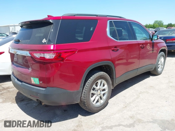 2020 Chevrolet Traverse LT Cloth с VIN 1GNERGKW1LJ220114, выставлен на аукционе IAAI как лот 42264618 с пробегом 75 649 миль миль и . История ставок и продаж доступна на DreamBid. Изображение 4.