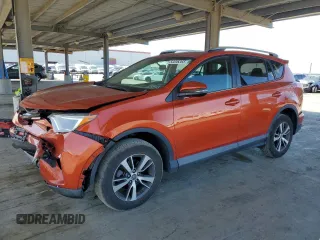 2016 Toyota RAV4 XLE with VIN 2T3RFREV4GW445197, listed as a Copart auction lot 53206365 with 114,072 mi miles and Salvage title. Bid and sale history available at DreamBid. Image 1.