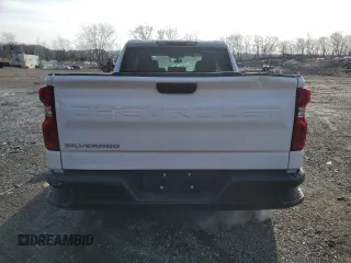 2020 Chevrolet Silverado 1500 Work Truck with VIN 1GCRWAEH4LZ315314, listed as a Copart auction lot 50679605 with 62,963 mi miles and Clean Title. Bid and sale history available at DreamBid. Image 6.