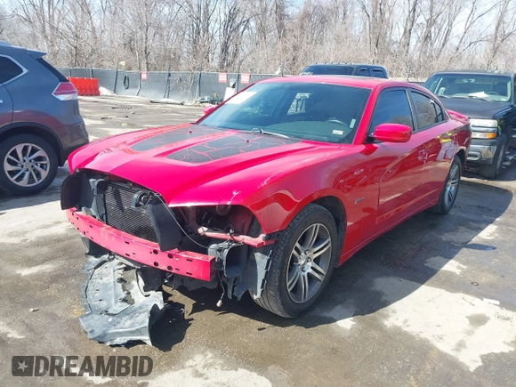 2013 Dodge Charger RT with VIN 2C3CDXCT6DH518393, listed as a IAAI auction lot 41620017 with 170,747 mi miles. Bid and sale history available at carsss.com. Image 2.