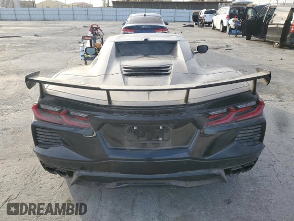 2023 Chevrolet Corvette 3LT z VIN 1G1YC3D41P5141299, wystawiony jako Copart lot #48869715 z przebiegiem 9 503 mil mil oraz Szkoda całkowita • Salvage title. Historia ofert i sprzedaży dostępna na DreamBid. Obrazek 6.