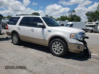 2012 Ford Expedition XLT with VIN 1FMJU1J55CEF38866, listed as a Copart auction lot 61873245 with 193,746 mi miles and Salvage title. Bid and sale history available at DreamBid. Image 4.