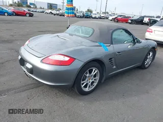 2008 Porsche Boxster with VIN WP0CA29878U711309, listed as a IAAI auction lot 41705996 with 73,495 mi miles. Bid and sale history available at carsss.com. Image 4.