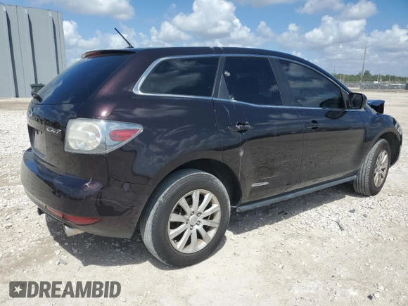 2011 Mazda CX-7 i Sport with VIN JM3ER2B57B0405573, listed as a Copart auction lot 51159135 with 127,903 mi miles and Salvage Title. Bid and sale history available at carsss.com. Image 3.