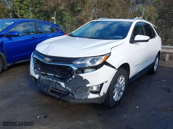2019 Chevrolet Equinox LT with VIN 2GNAXUEV3K6231214, listed as a IAAI auction lot 41720541 with 53,191 mi miles. Bid and sale history available at carsss.com. Image 2.