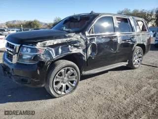 2016 Chevrolet Tahoe Commercial with VIN 1GNLCDEC1GR408308, listed as a Copart auction lot 81150664 with 0 mi miles and Salvage Title. Bid and sale history available at carsss.com. Image 1.