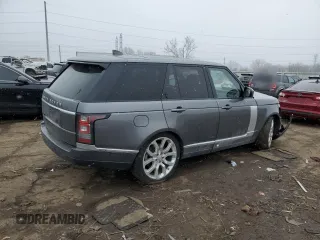 2017 Land Rover Range Rover с VIN SALGS2FE9HA335215, выставлен на аукционе Copart как лот 47974405 с пробегом 120 235 миль миль и Списание • Salvage title. История ставок и продаж доступна на DreamBid. Изображение 3.