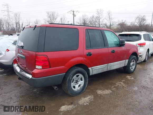 2004 Ford Expedition XLS with VIN 1FMRU13W54LA15367, listed as a IAAI auction lot 41554951 with 135,694 mi miles. Bid and sale history available at carsss.com. Image 4.