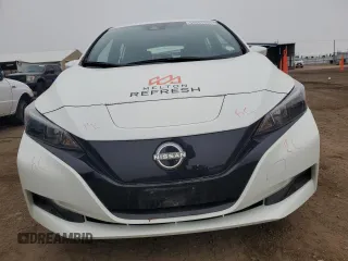 2023 Nissan LEAF S with VIN 1N4AZ1BV7PC556149, listed as a Copart auction lot 54607865 with 5,327 mi miles and Salvage Title. Bid and sale history available at DreamBid. Image 5.