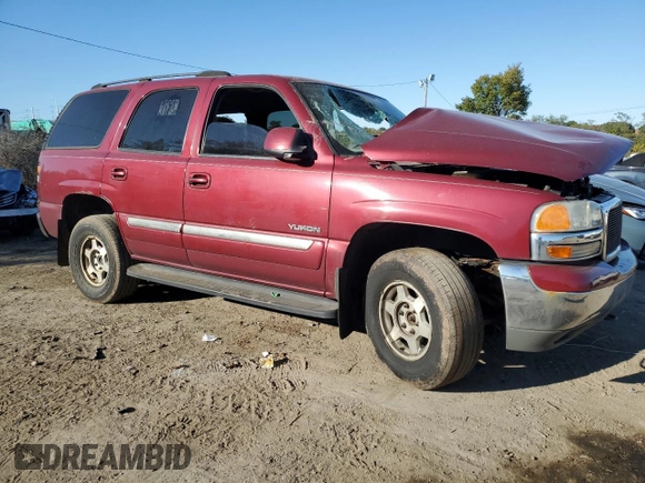 2004 GMC Yukon SLE with VIN 1GKEK13V14J215792, listed as a Copart auction lot 75657614 with 0 mi miles and Salvage Title. Bid and sale history available at carsss.com. Image 4.