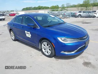 2015 Chrysler 200 Limited with VIN 1C3CCCAB6FN697289, listed as a IAAI auction lot 42245255 with 128,540 mi miles and . Bid and sale history available at DreamBid. Image 1.