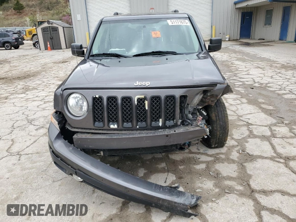 2017 Jeep Patriot High Altitude with VIN 1C4NJRFBXHD162481, listed as a Copart auction lot 51171675 with 90,895 mi miles and Salvage Title. Bid and sale history available at carsss.com. Image 5.