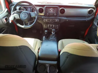 2019 Jeep Wrangler Unlimited Sport S with VIN 1C4HJXDN2KW634635, listed as a Copart auction lot 62107005 with 88,237 mi miles and Salvage title. Bid and sale history available at DreamBid. Image 8.