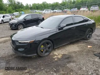 2024 Honda Accord Sport-L with VIN 1HGCY2F7XRA044389, listed as a Copart auction lot 55262245 with 36,267 mi miles and Salvage title. Bid and sale history available at DreamBid. Image 1.