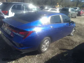 2022 Hyundai Elantra SE with VIN KMHLL4AGXNU255063, listed as a IAAI auction lot 41364777 with 31,512 mi miles. Bid and sale history available at carsss.com. Image 4.