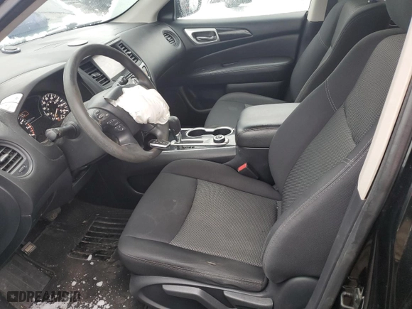 2019 Nissan Pathfinder S with VIN 5N1DR2MM9KC633593, listed as a Copart auction lot 51980225 with 207,226 mi miles and Clean Title. Bid and sale history available at carsss.com. Image 7.