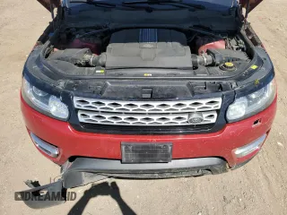 2017 Land Rover Range Rover Sport HSE with VIN SALWR2FV9HA677335, listed as a Copart auction lot 55088705 with 124,453 mi miles and Salvage Title. Bid and sale history available at carsss.com. Image 12.