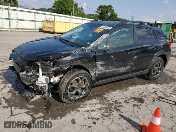 2023 Subaru Crosstrek Special Sports with VIN JF2GTHSC0PH238102, listed as a Copart auction lot 60366875 with 34,206 mi miles and Salvage title. Bid and sale history available at DreamBid. Image 1.