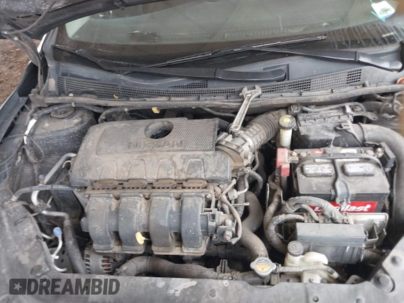 2015 Nissan Sentra S with VIN 3N1AB7AP9FY379620, listed as a IAAI auction lot 42036075 with 110,021 mi miles. Bid and sale history available at carsss.com. Image 10.