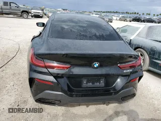 2023 BMW 8 Series 840i with VIN WBAGV2C09PCN00848, listed as a Copart auction lot 74784264 with 0 mi miles and Non Repairable. Bid and sale history available at carsss.com. Image 6.