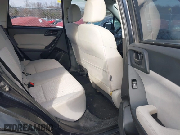 2015 Subaru Forester 2.5i with VIN JF2SJAAC8FG429845, listed as a IAAI auction lot 41321849 with 144,005 mi miles. Bid and sale history available at carsss.com. Image 8.