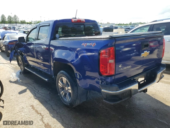 2015 Chevrolet Colorado 4WD LT with VIN 1GCGTBE32F1251660, listed as a Copart auction lot 53435284 with 163,332 mi miles and Salvage Title. Bid and sale history available at carsss.com. Image 2.