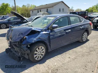 2019 Nissan Sentra S with VIN 3N1AB7AP7KY245490, listed as a Copart auction lot 54504135 with 57,271 mi miles and Clean Title. Bid and sale history available at DreamBid. Image 1.