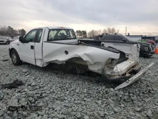 2008 Ford F-150 XL with VIN 1FTRF12258KE43920, listed as a Copart auction lot 46940245 with 152,446 mi miles and Salvage Title. Bid and sale history available at carsss.com. Image 2.