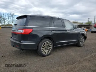 2019 Lincoln Navigator Reserve z VIN 5LMJJ2LT7KEL13810, wystawiony jako Copart lot #54428105 z przebiegiem 112 010 mil mil oraz Szkoda całkowita • Salvage title. Historia ofert i sprzedaży dostępna na DreamBid. Obrazek 3.