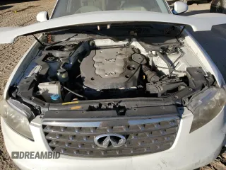 2008 Infiniti FX with VIN JNRAS08U78X101514, listed as a Copart auction lot 76531454 with 145,301 mi miles and Salvage Title. Bid and sale history available at DreamBid. Image 12.