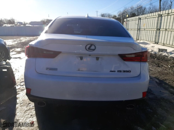 2015 Lexus IS 350 with VIN JTHCE1D2XF5007709, listed as a Copart auction lot 42793655 with 126,122 mi miles and Salvage Title. Bid and sale history available at carsss.com. Image 6.
