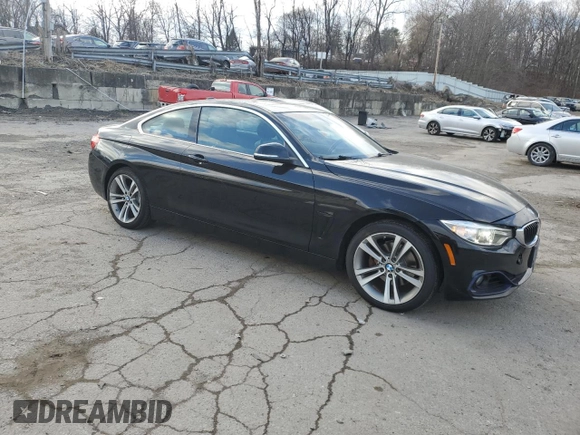 2016 BMW 4 Series 428i xDrive with VIN WBA3N9C56GK249540, listed as a Copart auction lot 88231045 with 90,207 mi miles and Salvage Title. Bid and sale history available at carsss.com. Image 4.