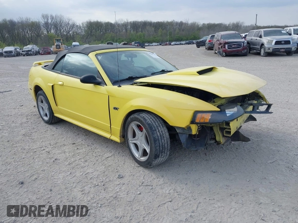 2001 Ford Mustang GT Deluxe с VIN 1FAFP45X61F123907, выставлен на аукционе IAAI как лот 42067359 с пробегом Не указан миль и . История ставок и продаж доступна на DreamBid. Изображение 1.