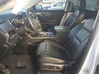 2021 Chevrolet Traverse Premier with VIN 1GNERKKW6MJ129344, listed as a Copart auction lot 80204484 with 69,387 mi miles and Salvage Title. Bid and sale history available at carsss.com. Image 7.