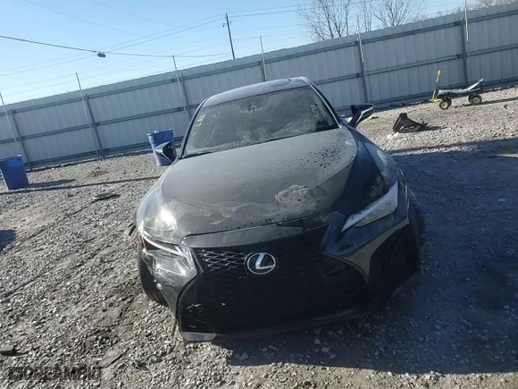2023 Lexus IS with VIN JTHGZ1B27P5064203, listed as a Copart auction lot 42376315 with 25,094 mi miles and Non Repairable. Bid and sale history available at carsss.com. Image 10.